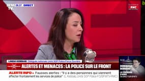 "On est dans l'incapacité de répondre à tout": Linda Kebbab (unité SGP Police-Force Ouvrière) réagit aux fausses alertes à la bombe