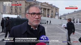 "Je ne voudrais pas que cet hommage soit pollué par la crise politique", confie Olivier Faure (PS)