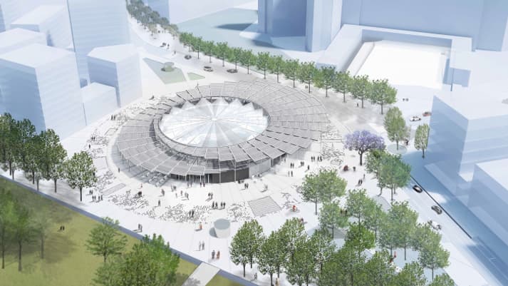 La gare Villejuif IGR se situe dans le parc départemental des Hautes Bruyères, à l’entrée du premier centre de lutte contre le cancer en Europe. La gare Villejuif IGR se situe dans le parc départemental des Hautes Bruyères, à l’entrée du premier centre de lutte contre le cancer en Europe.