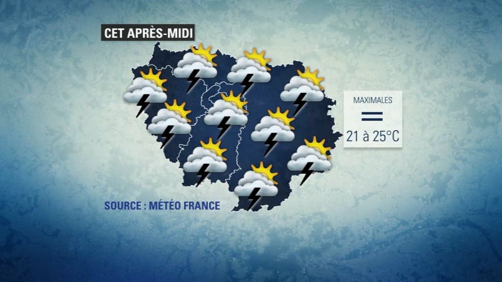 Météo du 24 mai.