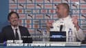 OM : "Je reste en conf'... si vous avez une bonne question" s'amuse Tudor