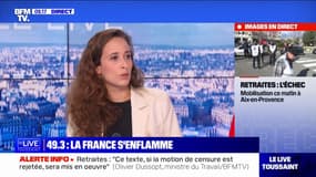 Clémence Guetté:  "On est dans une situation de crise politique qui est à son paroxysme"