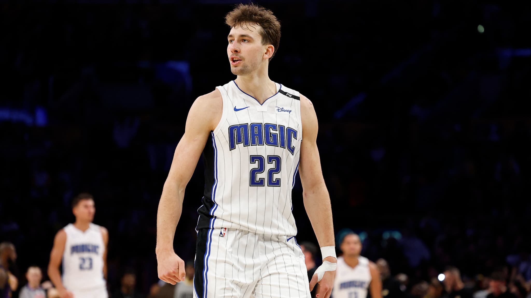 Franz Wagner lors du match du Orlando Magic contre les Los Angeles Lakers - le 21/11/2024 Franz Wagner lors du match du Orlando Magic contre les Los Angeles Lakers - le 21/11/2024