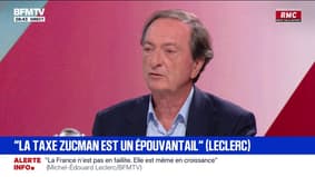 La taxe Zucman est "un épouvantail" selon Michel-Édouard Leclerc