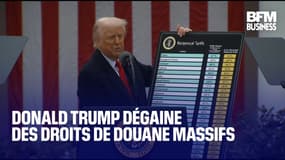 Donald Trump dégaine des droits de douane massifs