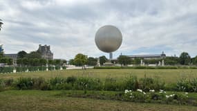 La vasque olympique de retour au jardin des Tuileries