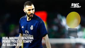 Real Madrid : Benzema pense "tout le temps" au Ballon d’Or