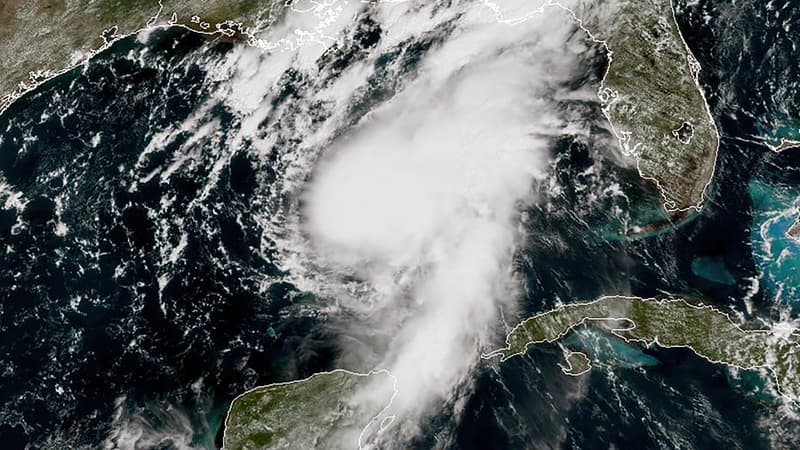 La tempête Marco se rapproche de la Louisiane aux Etats-Unis. 