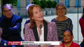 #GrandOral - "Je ne suis pas @fhollande. Arrêtons de tout le temps faire référence à mon ex !" @RoyalSegolene #GGRMC