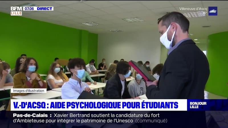 Villeneuve-d'Ascq: ouverture d'une cellule d'aide psychologique pour les étudiants