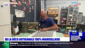 Marseille: de la déco artisanale fabriquée dans la cité phocéenne