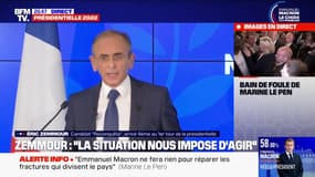 Éric Zemmour, sur les législatives: "Le bloc national doit s'unir et se rassembler"