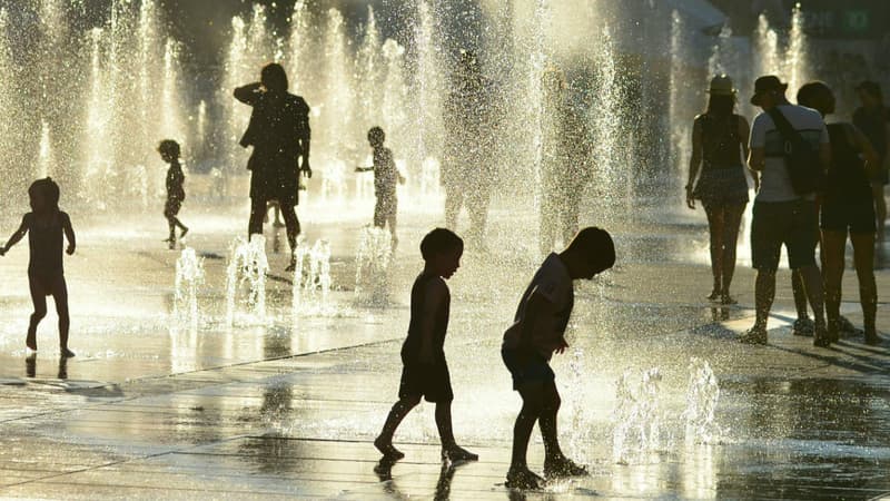 Episode de canicule à Montréal, au Québec, le 3 juillet 2018. (Photo d'illustration)