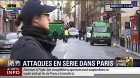 Édition spéciale Fusillades à Paris: Les équipes de sécurité travaillent sur les lieux de l'attaque meurtrière du Bataclan