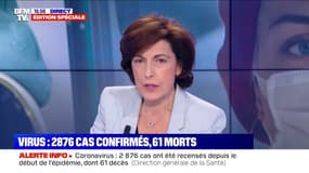 Coronavirus: 2876 cas confirmés en France et 61 morts