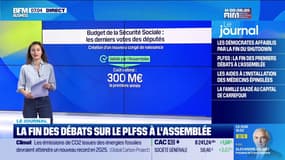 La fin des débats sur le PLFSS à l'Assemblée
