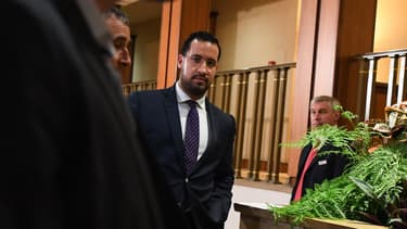 Alexandre Benalla le 19 septembre 2018 au Sénat.