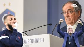Équipe de France : Benzema "pas exclu" s'il est condamné indique Le Graët (qui évoque la prolongation de Deschamps)