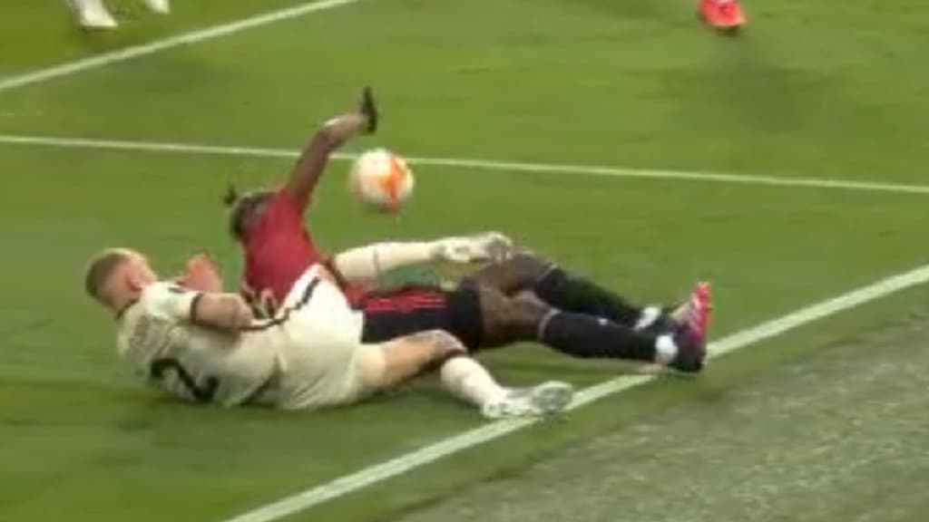 Le tacle manqué de Paul Pogba