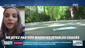 "Dupin Quotidien": le gouvernement va lancer une campagne pour éviter le jet de masques usagés sur la voie publique