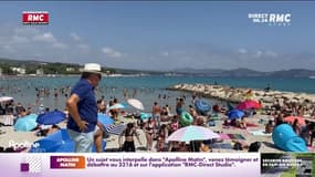 Canicule : les douches de plage supprimées 