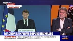 Macron s'exprime depuis Bruxelles - 26/06