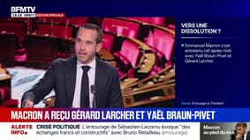"Si dissolution il doit y avoir, nous serons prêts", assure Pierre Jouvet (PS)