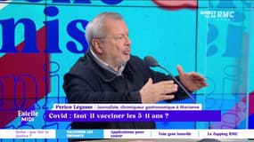 Périco Légasse : "On ne vaccine pas les enfants avant d'être totalement sûr qu'il n'y a pas de risque d'effets secondaires sur leur organisme. Je prend le risque pour moi, pas pour mes enfants"