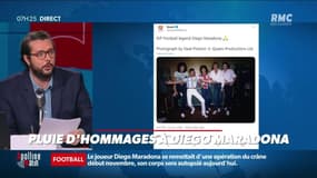 #Magnien, la chronique des réseaux sociaux : Pluie d'hommages à Diego Maradona - 26/11