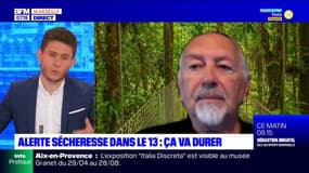 Sécheresse: "On est entre 40 et 70 % de manque d'eau selon les régions", Georges Olivari co-fondateur de la maison régionale de l'eau