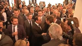 A Vinexpo, François Hollande rencontre Alain Juppé
