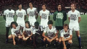Les joueurs de l'OM en 1977