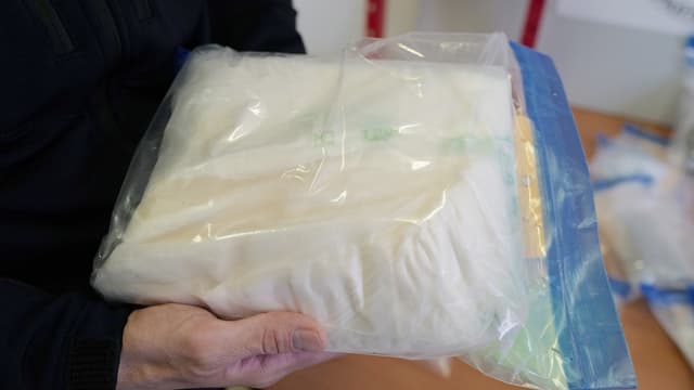 Ils sont soupçonnés d'avoir remplacé de la cocaïne par du plâtre dans des scellés (illustration)