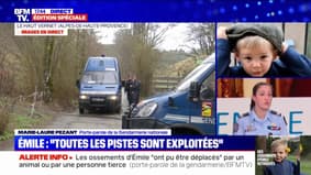 Découverte des ossements du petit Émile: "C'est une zone qui a déjà été inspectée plusieurs fois" détaille Marie-Laure Pezant, porte-parole de la Gendarmerie nationale