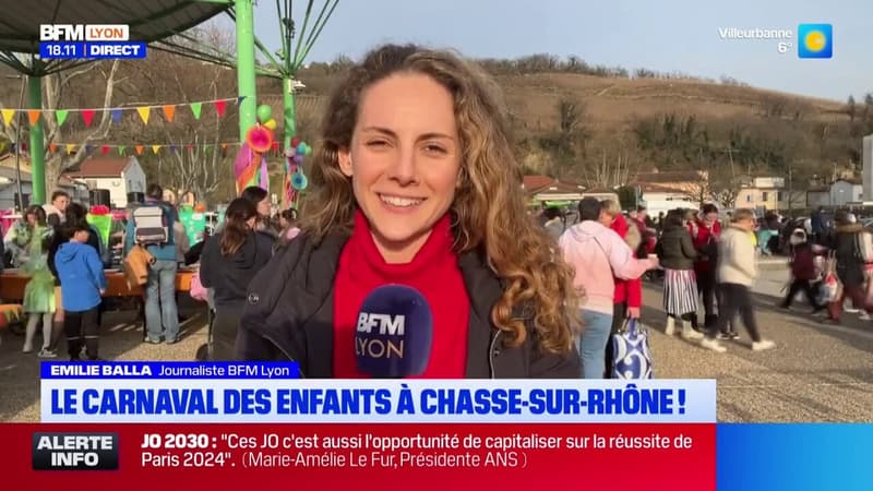 Chasse-sur-Rhône: le carnaval des enfants se déroule ce mardi