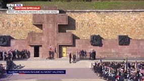 11-Novembre: Une cérémonie plus intimiste au Mont-Valérien (Hauts-de-Seine)