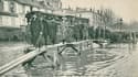 La crue de la Seine en 1901 a été destructrice