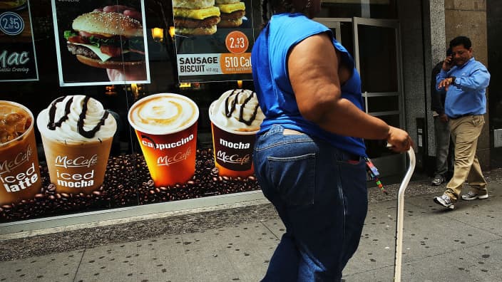 Les scientifiques ont poussé des personnes obèses  prendre du poids pour l'expérience.