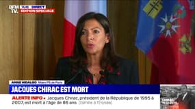 Mort e Jacques Chirac: Anne Hidalgo rend hommage à "un homme d'État hors-norme"