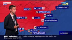 Météo Var: une journée de mardi particulièrement chaude, 31°C à Draguignan