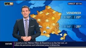 La météo pour ce jeudi 30 juillet 2015