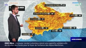 Météo Côte d'Azur: nuages omniprésents, des températures douces