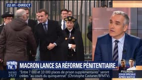 Macron lance sa réforme pénitentiaire