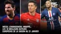 Lewandowski, Mbappe... Les 10 meilleurs buteurs européens de la saison au 31 janvier
