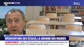 Lionnel Luca (LR) sur la réouverture des écoles: "Les maires seront les seuls responsables"