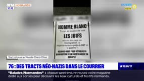 Seine-Maritime: des tracts néo-nazis dans le courrier