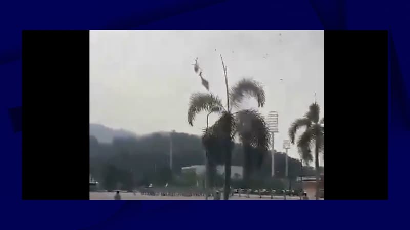 La collision entre deux hélicoptères de la marine malaisienne, le 23 avril 2024 