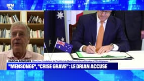 "Mensonge", "crise grave": Le Drian accuse - 18/09