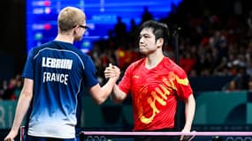 Félix Lebrun et Fan Zhendong en demi-finale des JO de Paris 2024