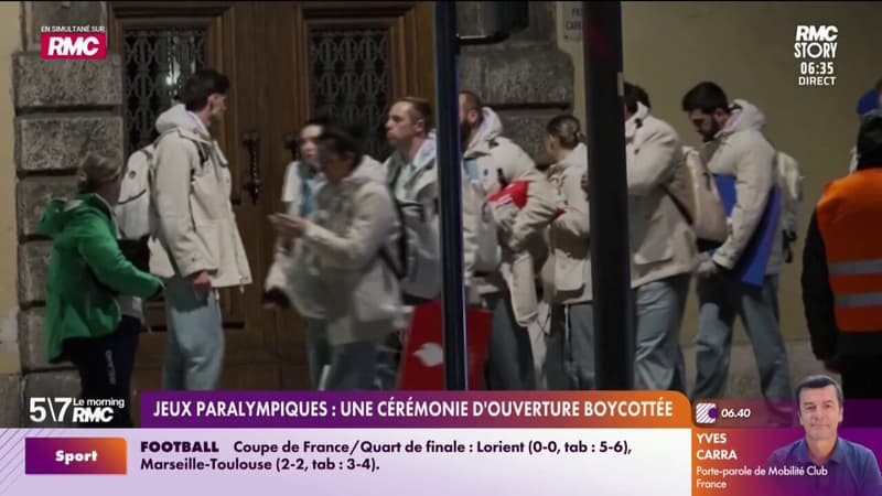 Jeux paralympiques : une cérémonie d'ouverture boycottée